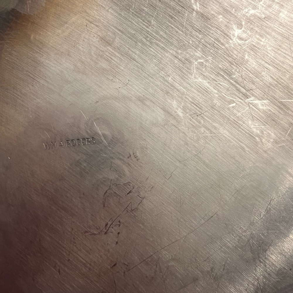 🍽️WMA ROGERS SILVER SERVING PLATTER🍽️ - Picture 8 of 8